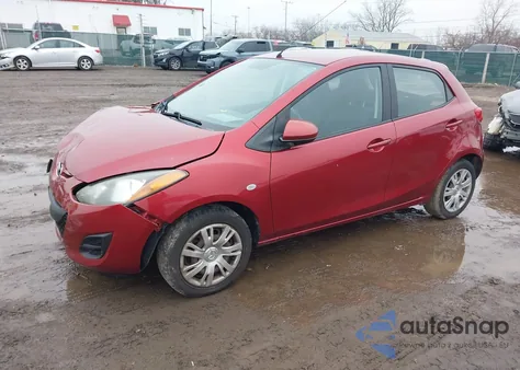 2014 Mazda Mazda2 Sport from USA, damaged, VIN JM1DE1KZ6E0184954